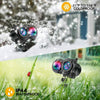 Christmas LED Double Projector Laser Lights Snowflake Snowfall Landscape Lamp UK