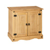 Corona 2 Door Small Sideboard Cupboard - Mexican Pine