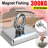 300kg Neodymium Magnet Strong Fishing Treasure Hunting Metal Detector Salvage