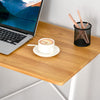 Home Office Computer Desk Study Writing Table with 3-Tier Storage Shelves