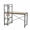 PC Table Study Computer Desk Unit Home Office Workstation Corner Shelve 4 Tier
