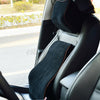 Car Memory Foam Lumbar Back Support Cushion Seat Headrest Pillow Waist Neck Home