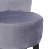 Velvet Padded Button Back Dressing Table Stool Vanity Chair Bedroom Living Room