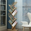 Tree Desktop Bookshelf Desk Bookcase Display Book Rack 3 Tier Organizer Storage