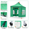 2m/3m Gazebo Marquee Heavy Duty Garden Tent Showerproof Full Side Curtains Party