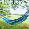 Premium Garden Camping Canvas Hammock Lightweight Hang Bed Outdoor Travel Swing