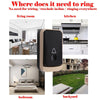 Waterproof Wireless Digital Doorbell Wall Plug-in Cordless Door Chime 300m Range