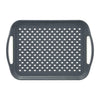 Extra Large Anti-Slip Plastic Serving Tray With High Non Grip Rubber Surface UK