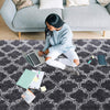 Large Shaggy Fluffy Rugs Anti-Slip Super Soft Mat Living Room Bedroom Carpet Rug
