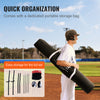 VEVOR 5x5 ft Baseball Softball Practice Net Hitting Batting Multiple Accessories