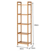 3/4/5 Tier Bookcase Shelving Unit Wood Bookshelf Free Standing Storage Display