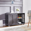 Sideboard Cupboard Display Storage Unit Cabinet with Sliding Doors Living Room
