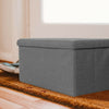 Home Folding Ottoman Storage Box Bench Pouffe Seat Stool Chair Footstool Storage