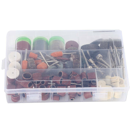 281Pcs Rotary Drill Multi Accessories Grinder Tool Bit Polishing Kit For Dremel