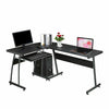 L-Shaped Computer Desk Large Corner Laptop PC Table for Study Gaming Home Office