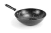 Black Marble Carbon Steel Induction Wok Chinese Non Stick Frying Pan 30cm 12"