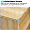 Computer Desk PC Laptop MDF Wood Table With 3 Drawers and Shelves Home Office