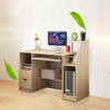 Modern Computer Desk with Drawers Shelf Study PC Table Home Office Workstation