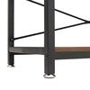Industrial Hat Coat Stand Clothes Hanging Rack With 2 Tier Shoe Storage Bench