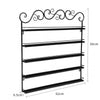 5 Tiers Nails Polish Display Organizer Wall Rack Holder Nail Polish Bottles Rack