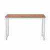 120 x 60cm Computer Desk PC Writing Study Table Office Home Wooden+ Metal