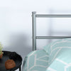 3FT Single Silver Metal Bed Frame Heavy Duty Steel Bedroom Bedstead Bedframe