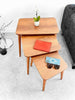 Nest of Tables, Nested Tables, Lamp Side, Coffee Furniture, Brown, Wood