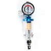 Mini Air Pressure Regulator Gauge Spray Gun & In-Line Water Trap Air Filter UK