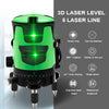 12 Line Laser Level Green Self Leveling 3D 360° Rotary Cross Measure Tool Kit UK