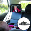 LARGE ADJUSTABLE WIDE VIEW REAR/BABY/CHILD SEAT CAR SAFETY MIRROR HEADREST MOUNT