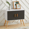 Wooden 2 Door Cupboard Sideboard Entertainment TV Stand Scandinavian Cabinet