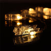 Photo Peg Clip Fairy String Lights Wedding Birthday Hanging photograph Decor