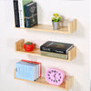 Floating Shelves Wall shelf Unit decor Display Storage book Wood mounted Hanging