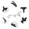 Sun Lounger Folding Recliner Chair Portable Reclining Garden Outdoor Seat Bed