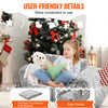 VEVOR Fold-out Kids Sofa Glow-in-the-Dark Kids Couch Children Convertible Sofa
