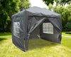 2.5x2.5m Outdoor Pop Up Gazebo Garden Party Marquee Tent with 4 Leg Weights Bags