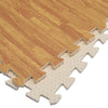 EVA Interlocking Foam Mats Flooring Wood Grain Protective Kids Soft Play Cushion