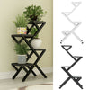 Stylish Metal Plant Stand Flower Pots Holder Display Shelf Rack Decor 4 Tier