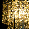 LED Crystal Table Lamp Diamond Beads Lampshade NightLight Atmosphere Bedside Bar