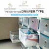 10x Clear Plastic Shoe Storage Boxes Drawer Stackable Foldable Durable Organiser