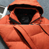 Men Warm Duck Down Jacket Quilted Thick Winter Hooded Coat Outwear Parka S-XL