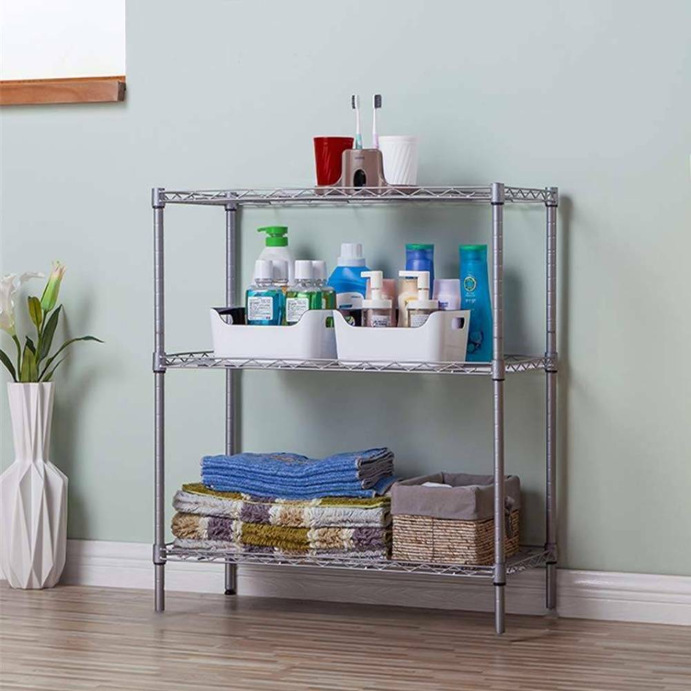 3 Tier Storage Stand Book Shelf Bathroom Kitchen Oven Rack Display Shelving Unit