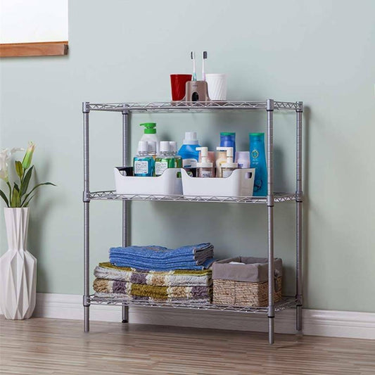 3 Tier Storage Stand Book Shelf Bathroom Kitchen Oven Rack Display Shelving Unit