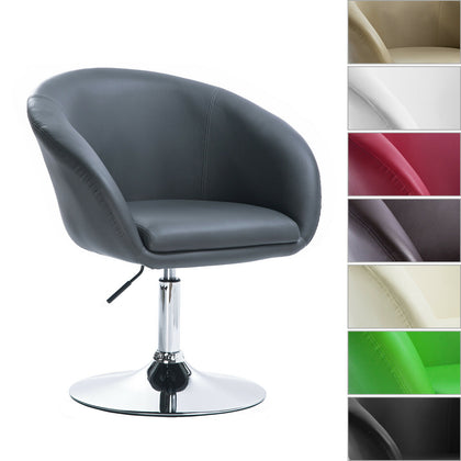 Bar Stool Bar Chair Adjustable Breakfast Kitchen Stool Leather Swivel Gas Lift