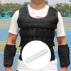4pcs Steel Plates Weights For Weighted Vest Workout Jacket Training Running UK