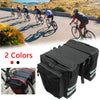 Large Bike Bicycle Seat Rear Bag Waterproof Pannier Rack Pack Shoulder Cycling