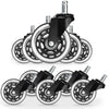 5Pcs Office Chair Caster Wheels Swivel Wheel Universal Durable Rotatable Casters