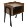 Vintage Bedside End Table Cupboard Sofa Bed Side Desk Nightstand Storage Shelf K