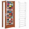 4/8/12 Tier Over The Door Hanging Shoe Rack Organiser Stand Shelf Holder Storage