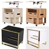 Luxuary Bedside Tables Nightstands Drawers Storage Room Kids Book Shelf Table